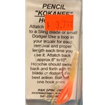 r&k pencil kokanee hoochie