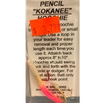 r&k pencil kokanee hoochie
