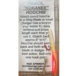r&k pencil kokanee hoochie