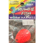 Rainbow Plastics Rumble Fish Worm Harness