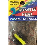 Rainbow Plastics Rumble Fish Worm Harness