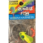 Rainbow Plastics Rumble Fish Worm Harness