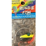 Rainbow Plastics Rumble Fish Worm Harness