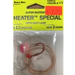 Beau-Mac Cheater Special w/ Bait Loop Sz 12 Cheater Sz 2 Hook