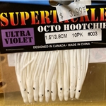 Supertackle Octo Hoochie 1.5" 10pk