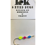 K K Lures 6 Eyed Bugs