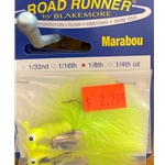 Road Runner Maribou Jigs 2pk