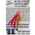 R&K Kokanee Hoochie 1 3/4"