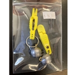 OFF SHORE PRO SNAP WEIGHT CLIP (4) RED, offshore snap weight clip